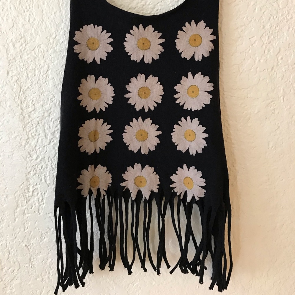 Fringed boho top